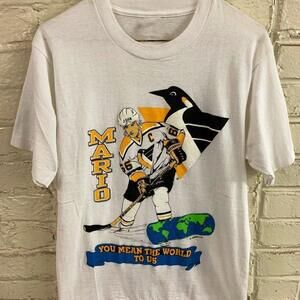 Mario Lemieux Pittsburgh Penguins Puff  Shirt